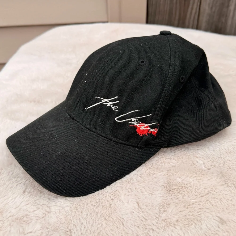 Vintage 2005 The USED Band Hat Black Baseball Cap Embroidery